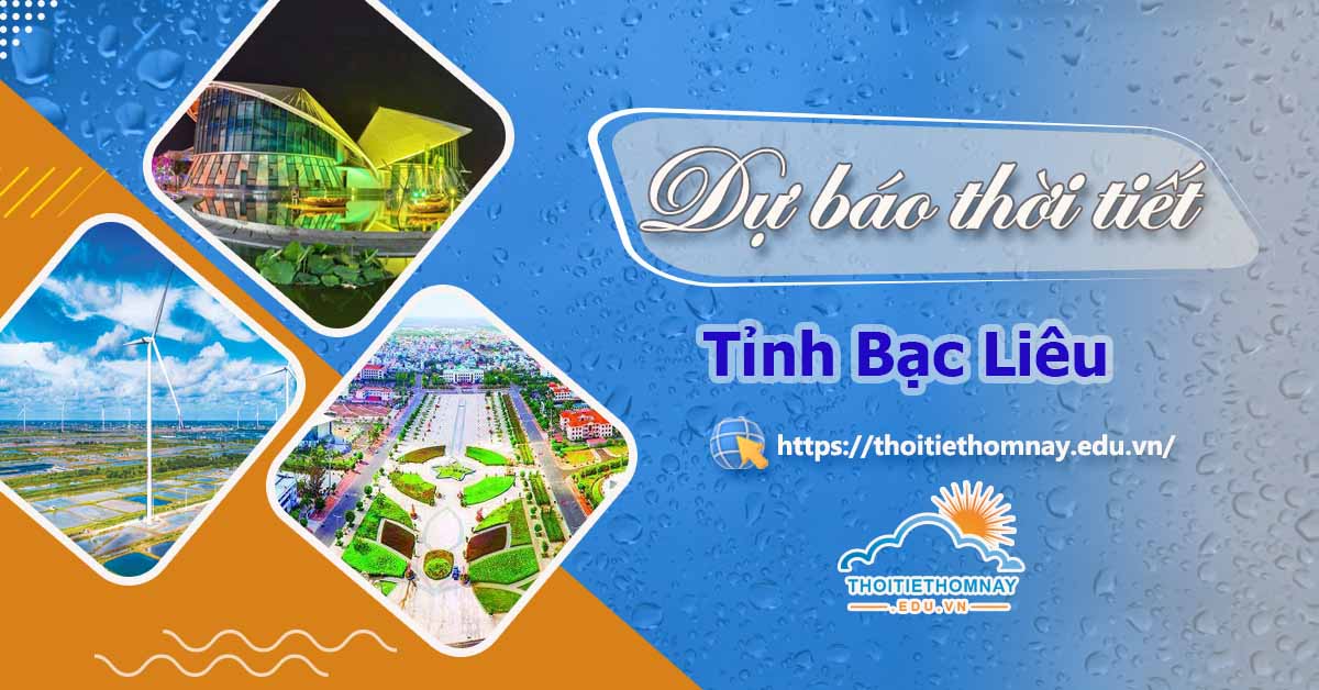 Thời tiết Bạc Liêu